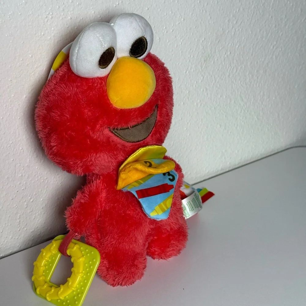 Sesame Street Red and Yellow Plush Bird Toy